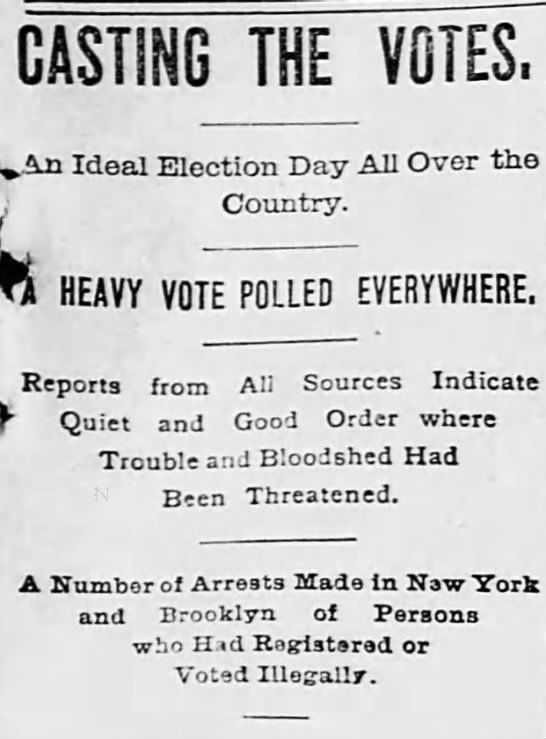 Casting The Votes